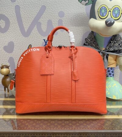 Replica Louis Vuitton Alma Travel GM Orange - Best Fake Designer Bags