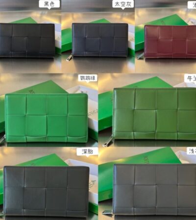 Replica Bottega Veneta Cassette Zip Wallet - Best Fake Designer Bags
