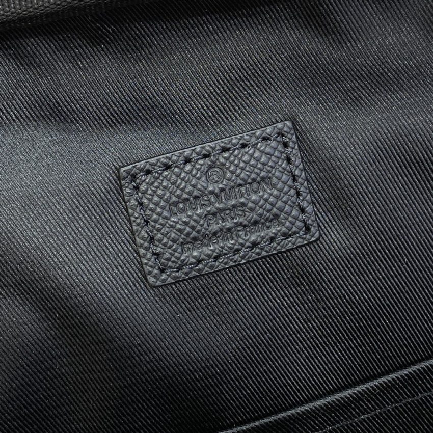 Replica Louis Vuitton Avenue Backpack Black - premium 1:1 fake handbag model