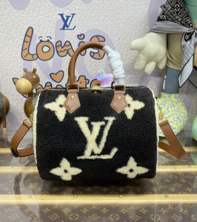 Replica Louis Vuitton Speedy Bandouliere 25 Wool - Best Fake Designer Bags