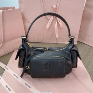 Replica Miu Miu Nappa Pocket Bag - Best Fake Designer Bags
