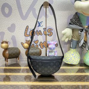 Replica Louis Vuitton Moon Crossbody Black - elite superclone designer purse