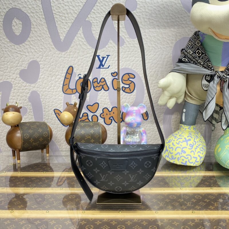 Replica Louis Vuitton Moon Crossbody Black - elite superclone designer purse