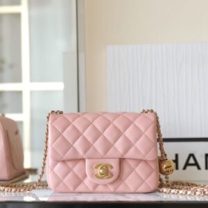 Replica CHANEL CF 17cm Golden Ball Pink - Best Fake Designer Bags