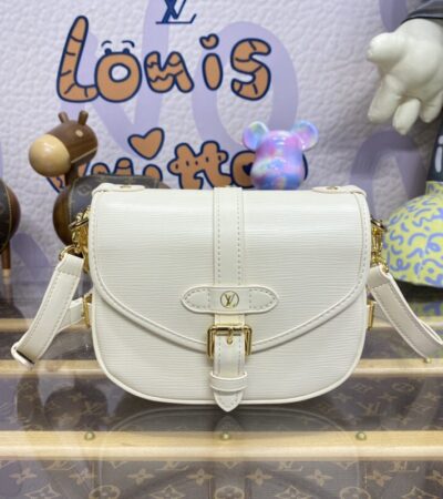 Replica Louis Vuitton Saumur White - Best Fake Designer Bags
