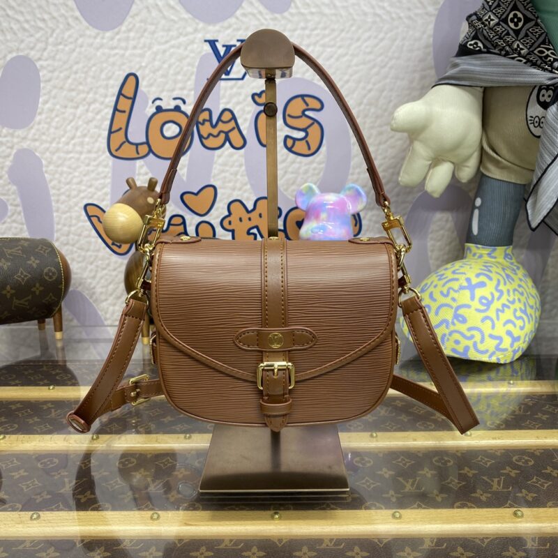 Replica Louis Vuitton Saumur Brown - premium 1:1 fake handbag model