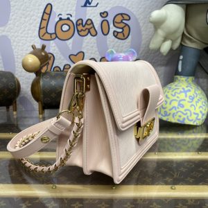 Replica Louis Vuitton Dauphine Mini Pink - 1:1 designer replica handbag