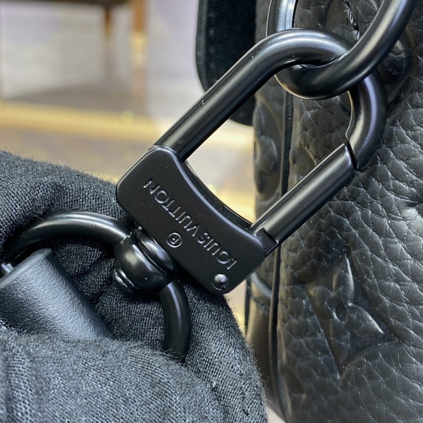 Replica Louis Vuitton Steamer Messenger Black - premium-grade designer purse dupe