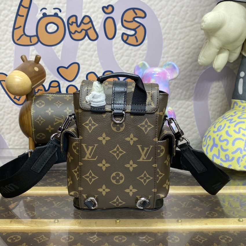 Replica Louis Vuitton Nano Christopher Backpack Brown - best-selling designer handbag dupe