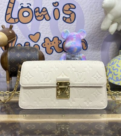 Replica Louis Vuitton Wallet On Chain Metis White - Best Fake Designer Bags