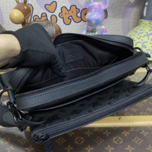Replica Louis Vuitton Trio Messenger Full Black - high-end fake designer purse