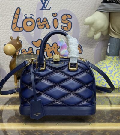 Replica Louis Vuitton Alma BB Blue - Best Fake Designer Bags