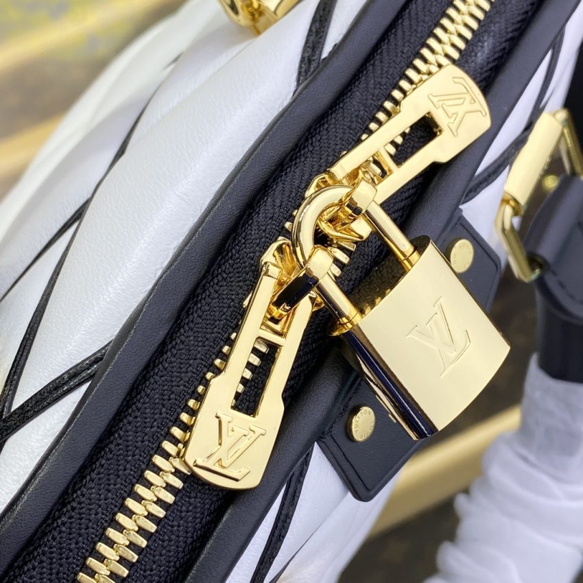 Replica Louis Vuitton Alma BB White - 1:1 designer replica handbag