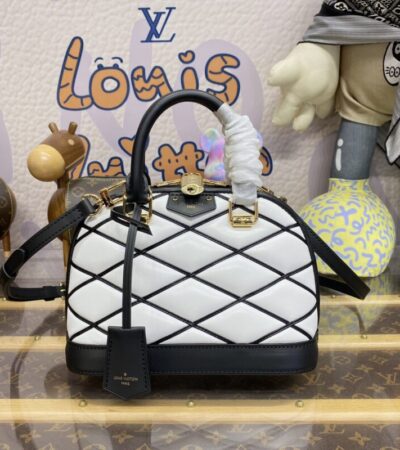 Replica Louis Vuitton Alma BB White - Best Fake Designer Bags