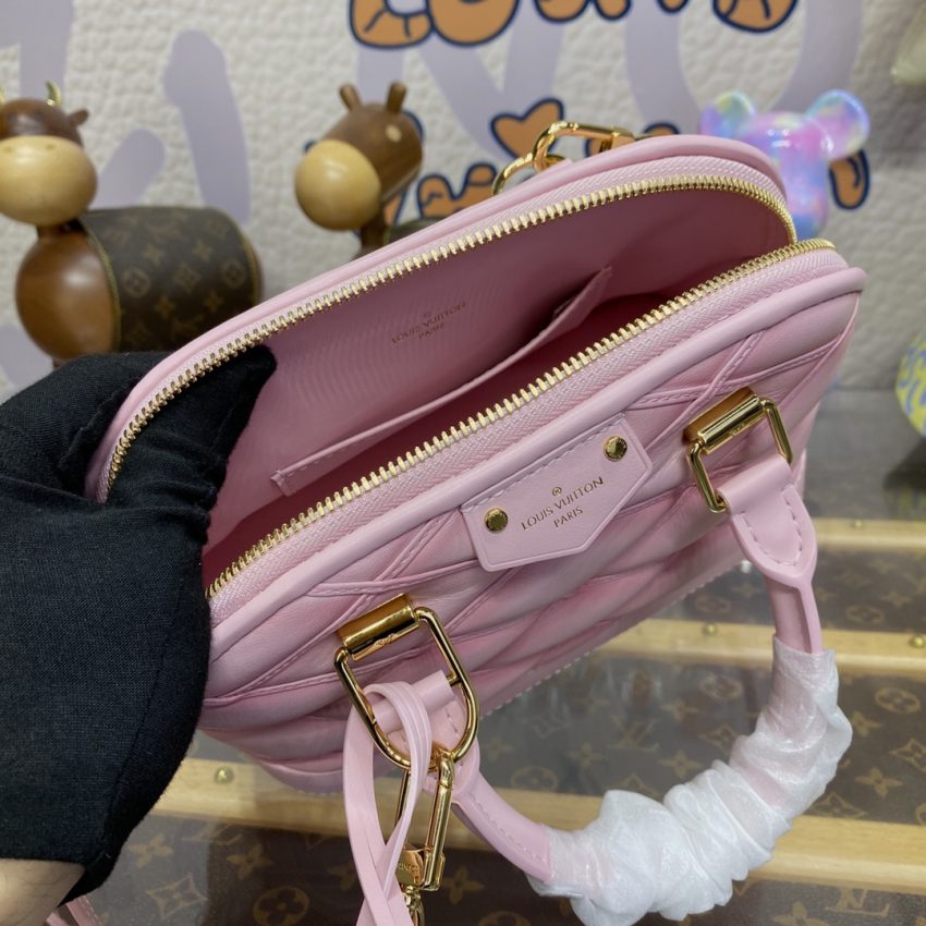 Replica Louis Vuitton Alma BB Pink - premium 1:1 fake handbag model