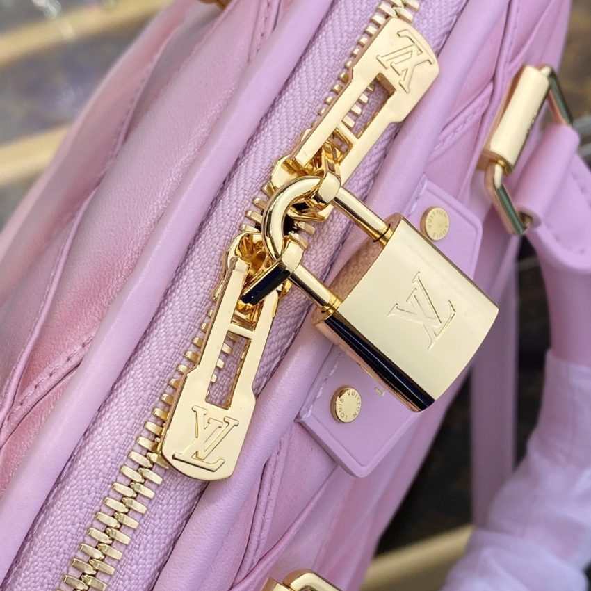 Replica Louis Vuitton Alma BB Pink - authentic-look luxury purse replica