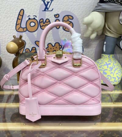 Replica Louis Vuitton Alma BB Pink - Best Fake Designer Bags