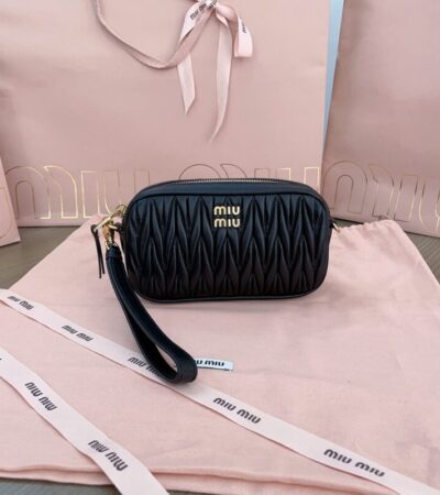 Replica Miu Miu Clutch Black - Best Fake Designer Bags