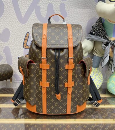 Replica Louis Vuitton Christopher Backpack Orange - Best Fake Designer Bags