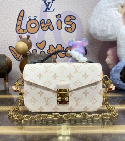 Replica Louis Vuitton Pochette Metis East West Pink - Best Fake Designer Bags