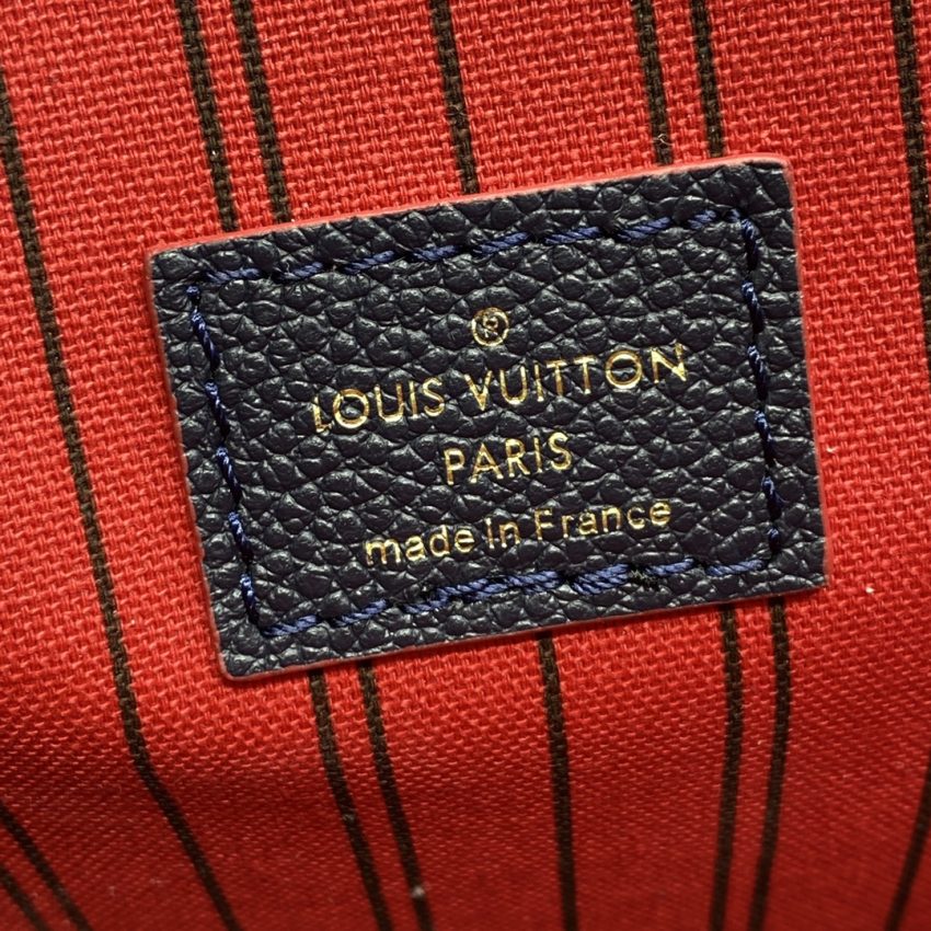 Replica Louis Vuitton Pochette Metis Dark Blue - elite superclone designer purse