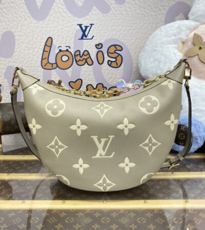 Replica Louis Vuitton Loop Hobo Beige - Best Fake Designer Bags