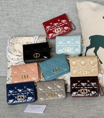 Replica Dior Caro Patent Wallet - Best Fake Designer Bags