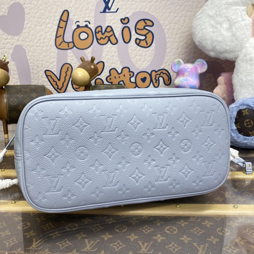 Replica Louis Vuitton Neverfull MM Sky Blue 9 Replica Louis Vuitton Neverfull MM Sky Blue - high-end fake designer purse