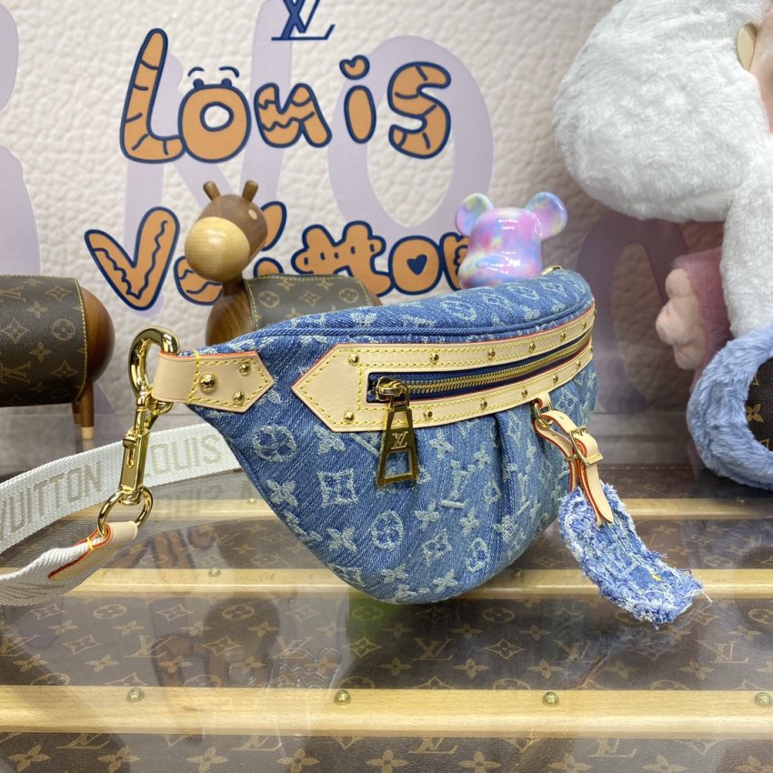 Replica Louis Vuitton Bumbag Waist Denim - 1:1 designer replica handbag