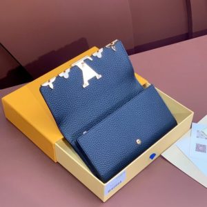 Replica Louis Vuitton Capucines Long Dark Blue 4 Replica Louis Vuitton Capucines Long Dark Blue - ultra-realistic fake designer tote