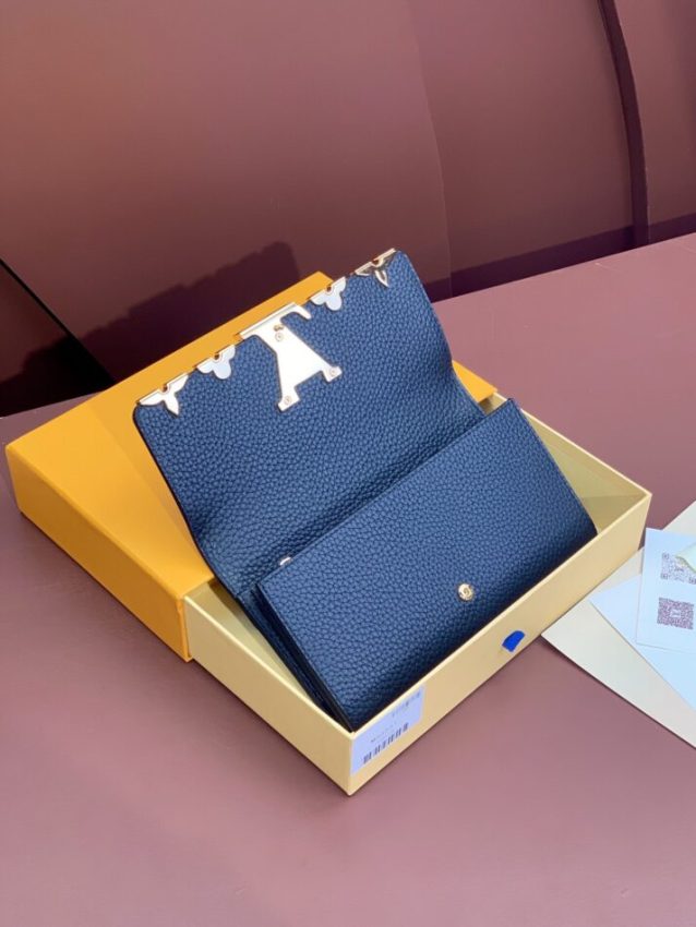 Replica Louis Vuitton Capucines Long Dark Blue 4 Replica Louis Vuitton Capucines Long Dark Blue - ultra-realistic fake designer tote