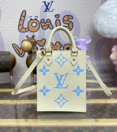 Replica Louis Vuitton Sac Plat Petit Blue - Best Fake Designer Bags