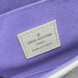 Replica Louis Vuitton Felicie Pochette White Purple - premium 1:1 fake handbag model
