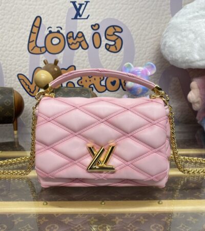 Replica Louis Vuitton Go-14 Pink - Best Fake Designer Bags