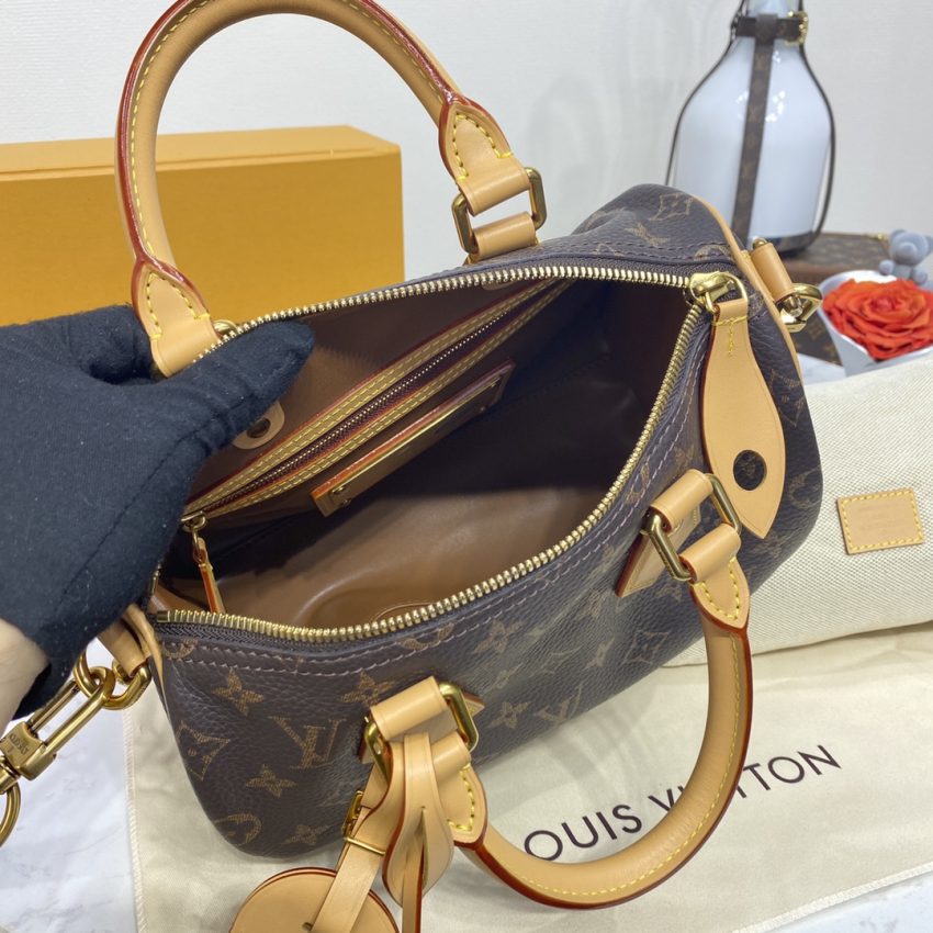 Replica Louis Vuitton Speedy P9 Bandouliere 25 Brown - premium-grade designer purse dupe