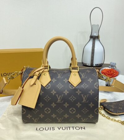 Replica Louis Vuitton Speedy P9 Bandouliere 25 Brown - Best Fake Designer Bags