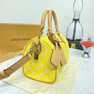 Replica Louis Vuitton Speedy P9 Bandouliere 25 Yellow 3 Replica Louis Vuitton Speedy P9 Bandouliere 25 Yellow - high-end fake designer purse