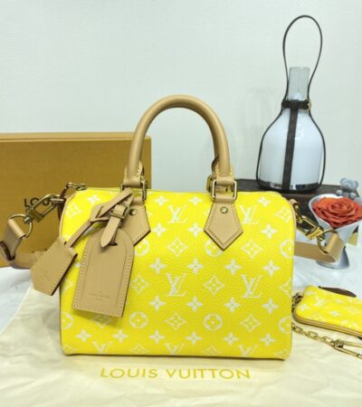Replica Louis Vuitton Speedy P9 Bandouliere 25 Yellow - Best Fake Designer Bags