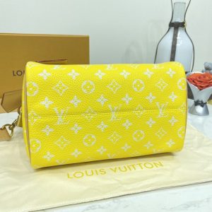Replica Louis Vuitton Speedy P9 Bandouliere 25 Yellow 7 Replica Louis Vuitton Speedy P9 Bandouliere 25 Yellow - high-end fake designer purse