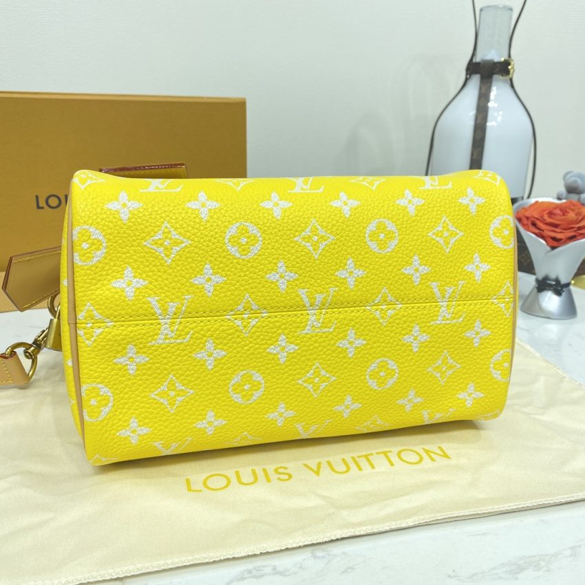 Replica Louis Vuitton Speedy P9 Bandouliere 25 Yellow 7 Replica Louis Vuitton Speedy P9 Bandouliere 25 Yellow - high-end fake designer purse