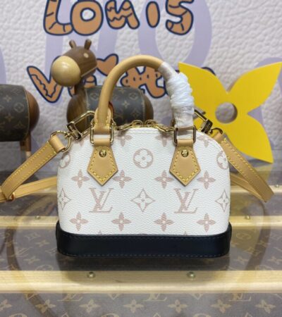 Replica Louis Vuitton Alma Nano White - Best Fake Designer Bags