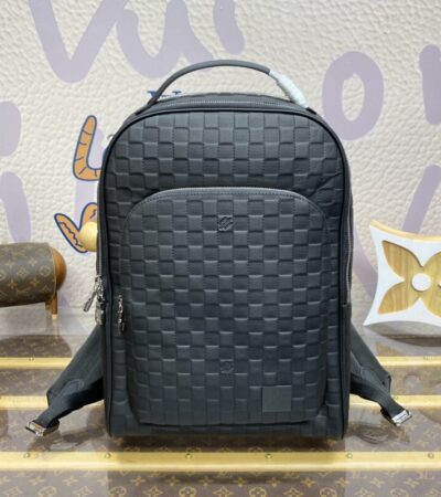 Replica Louis Vuitton Avenue Backpack Black Grid - Best Fake Designer Bags
