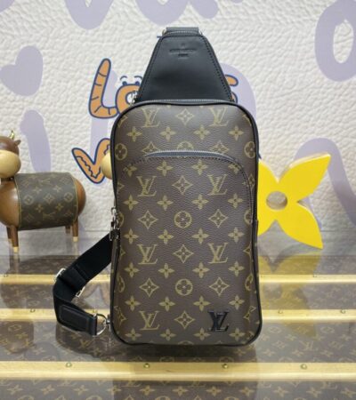 Replica Louis Vuitton Avenue Slingbag Brown - Best Fake Designer Bags