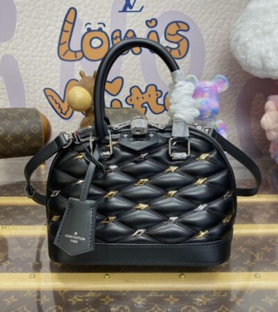 Replica Louis Vuitton Alma BB Black - Best Fake Designer Bags