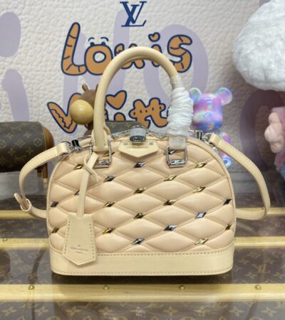 Replica Louis Vuitton Alma BB Nude Pink - Best Fake Designer Bags