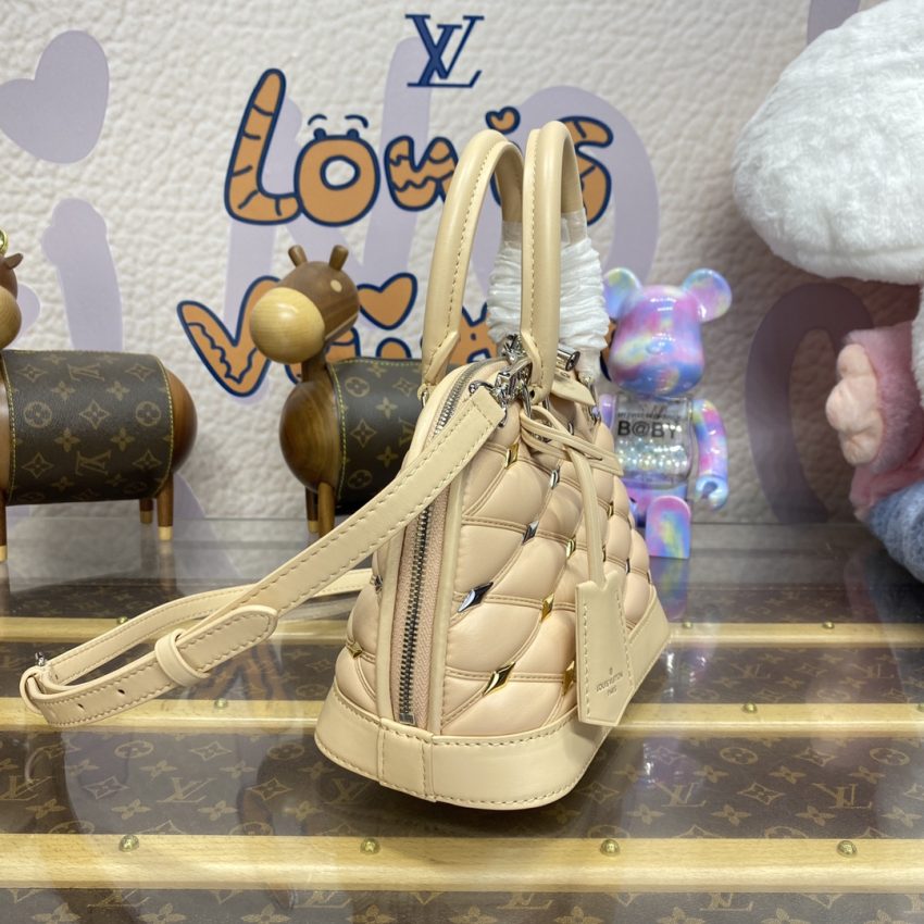 Replica Louis Vuitton Alma BB Nude Pink - high-end fake designer purse