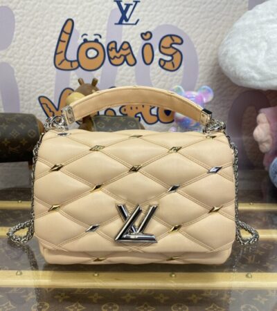 Replica Louis Vuitton Go-14 Apricot - Best Fake Designer Bags