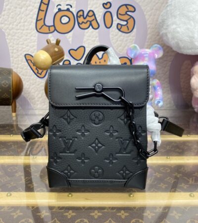 Replica Louis Vuitton Nano Steamer Black - Best Fake Designer Bags