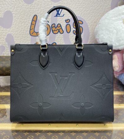 Replica LV OnTheGo Black - Best Fake Designer Bags