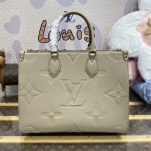 Replica LV OnTheGo Beige - Best Fake Designer Bags